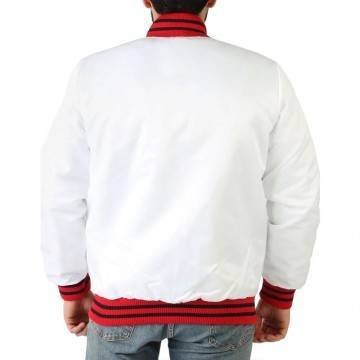 Champions Chicago Bulls White Jacket