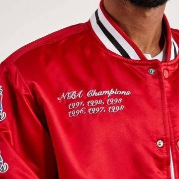 Chicago Bulls Red Championship Jacket