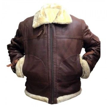 Mens Aviator B3 Sheepskin...