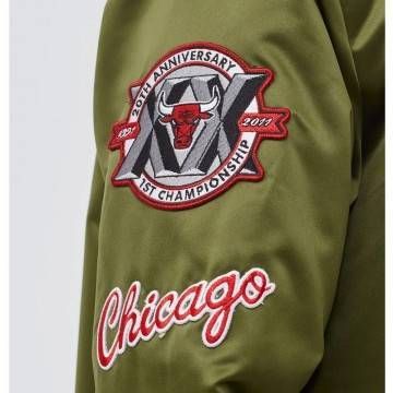 Chicago Bulls Flight Satin Jacket