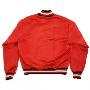 Chicago Bulls 80s Orange Retro Jacket