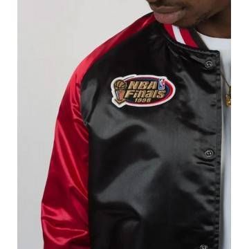 Chicago Bulls 1998 Black Bomber Jacket Chicago Bulls 1998 Black Bomber Jacket
