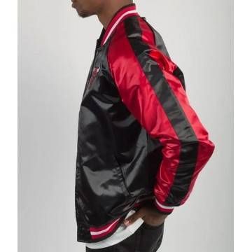 Chicago Bulls 1998 Black Bomber Jacket Chicago Bulls 1998 Black Bomber Jacket