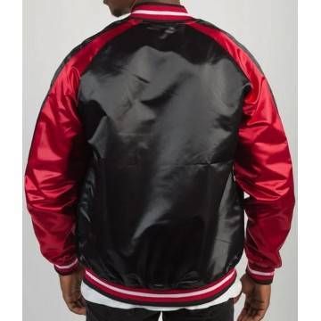 Chicago Bulls 1998 Black Bomber Jacket Chicago Bulls 1998 Black Bomber Jacket