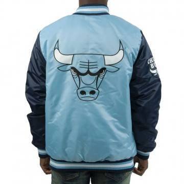 Chicago Bulls Carolina Blue Jacket Chicago Bulls Carolina Blue Jacket