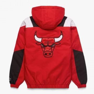 Chicago Bulls Pullover Half-Zip Jacket