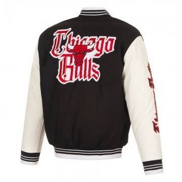 Gothic Chicago Bulls Varsity Jacket