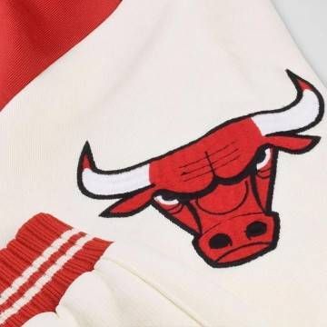 Chicago Bulls Varsity Red and Cream Jacket Chicago Bulls Varsity Red and Cream Jacket