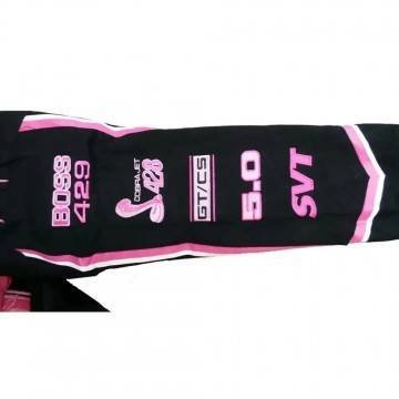 Ford Mustang Pink And Black Jacket