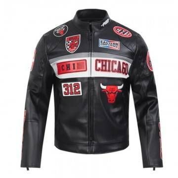 Chicago Bulls Moto Black...