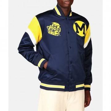 University of Michigan Heavyweight Satin Jacket