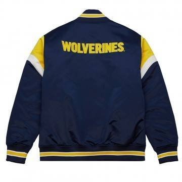 University of Michigan Heavyweight Satin Jacket