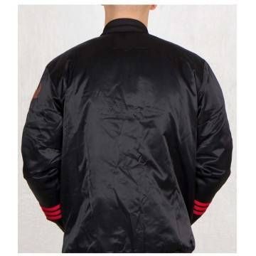 Chicago Bulls NBA Black Jacket