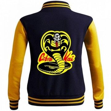 Mens Cobra Kai Varsity Jacket