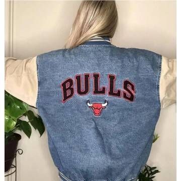 Chicago Bulls Vintage Denim Jacket