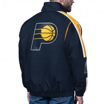 Indiana Pacers Freestyle Navy Full-Zip Jacket