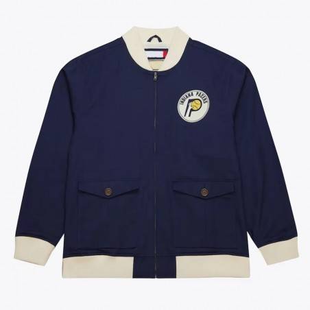Indiana Pacers Navy Twill Jacket