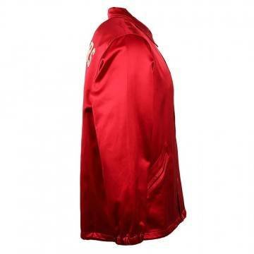University of Wisconsin Red Satin Windbreaker Jacket