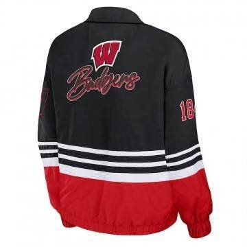 Wisconsin Badgers Throwback Windbreaker Jacket