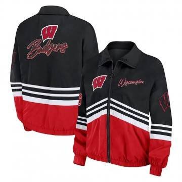 Wisconsin Badgers Throwback Windbreaker Jacket