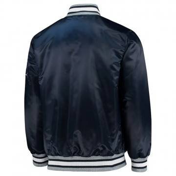 Penn State Nittany Lions O-Line Navy Satin Jacket