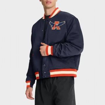 Auburn Tigers Legacy Navy Bomber Jacket Auburn Tigers Legacy Navy Bomber Jacket