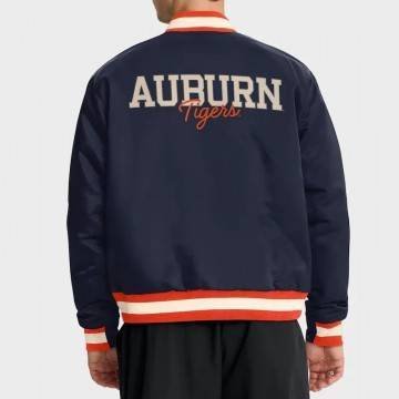 Auburn Tigers Legacy Navy Bomber Jacket Auburn Tigers Legacy Navy Bomber Jacket