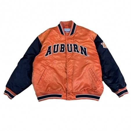 Vintage 1980s Auburn University Tigers Bomber Jacket