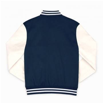 Auburn Tigers Navy & Off White Varsity Jacket Auburn Tigers Navy & Off White Varsity Jacket