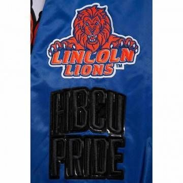 Lincoln University Homecoming Rib Satin Jacket