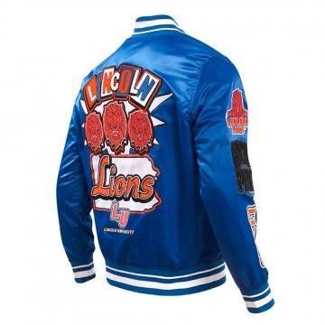 Lincoln University Homecoming Rib Satin Jacket