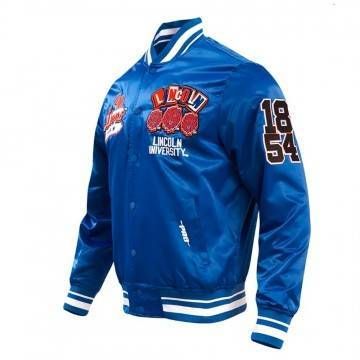 Lincoln University Homecoming Rib Satin Jacket