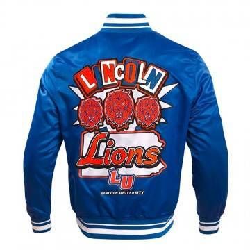 Lincoln University Homecoming Rib Satin Jacket