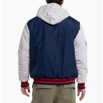 Melbourne Demons Patchwork Hooded Jacket