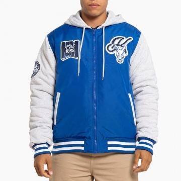 North Melbourne Patchwork Hooded Jacket