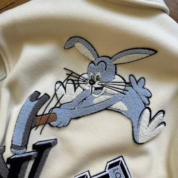 Bugs Bunny LV Letterman Varsity Jacket