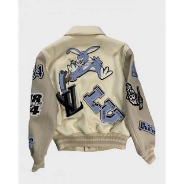 Bugs Bunny LV Letterman Varsity Jacket
