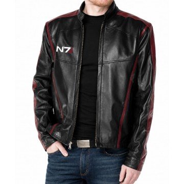 Real Leather N7 Mass Effect Jacket