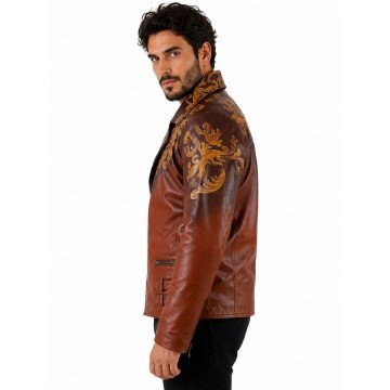 Dr. Luis Serra Navarro Resident Evil 4 Leather Jacket