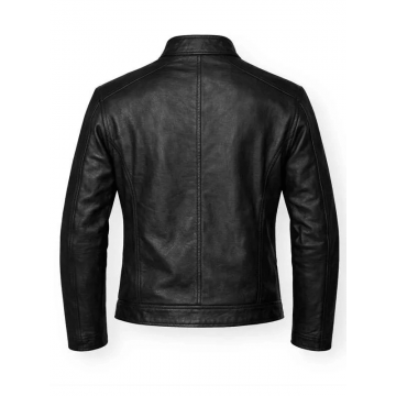 Super Bowl LX Billie Joe Armstrong Black Real Leather Jacket