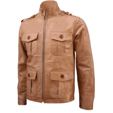 Four Pockets Men Brown...