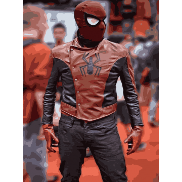 Peter Parker Spider-Man The Last Stand Leather Jacket Peter Parker Spider-Man The Last Stand Leather Jacket