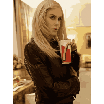 Nicole Kidman Nine Perfect Strangers S02 Black Leather Jacket