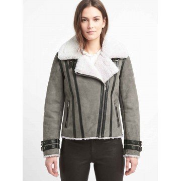 Women’s Bomber Grey...