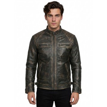 Men's Retro Distressed...