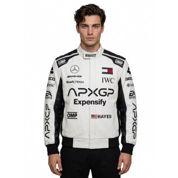 Brad Pitt F1 Racer White...