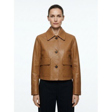 Danielle Reyes The Traitors US Season 3 Brown Leather Jacket