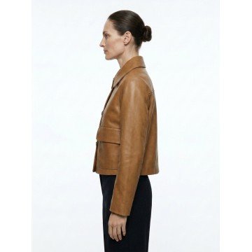 Danielle Reyes The Traitors US Season 3 Brown Leather Jacket