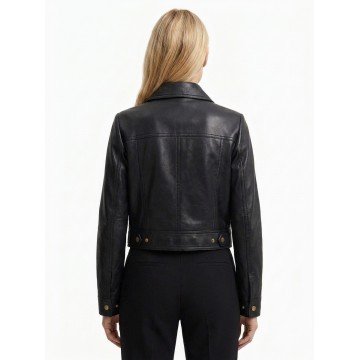 Nicole Kidman Nine Perfect Strangers S02 Black Leather Jacket