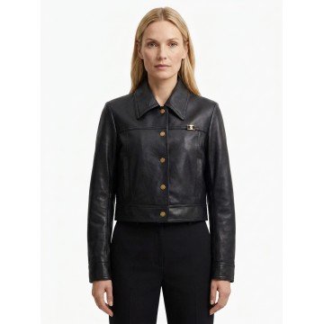 Nicole Kidman Nine Perfect Strangers S02 Black Leather Jacket